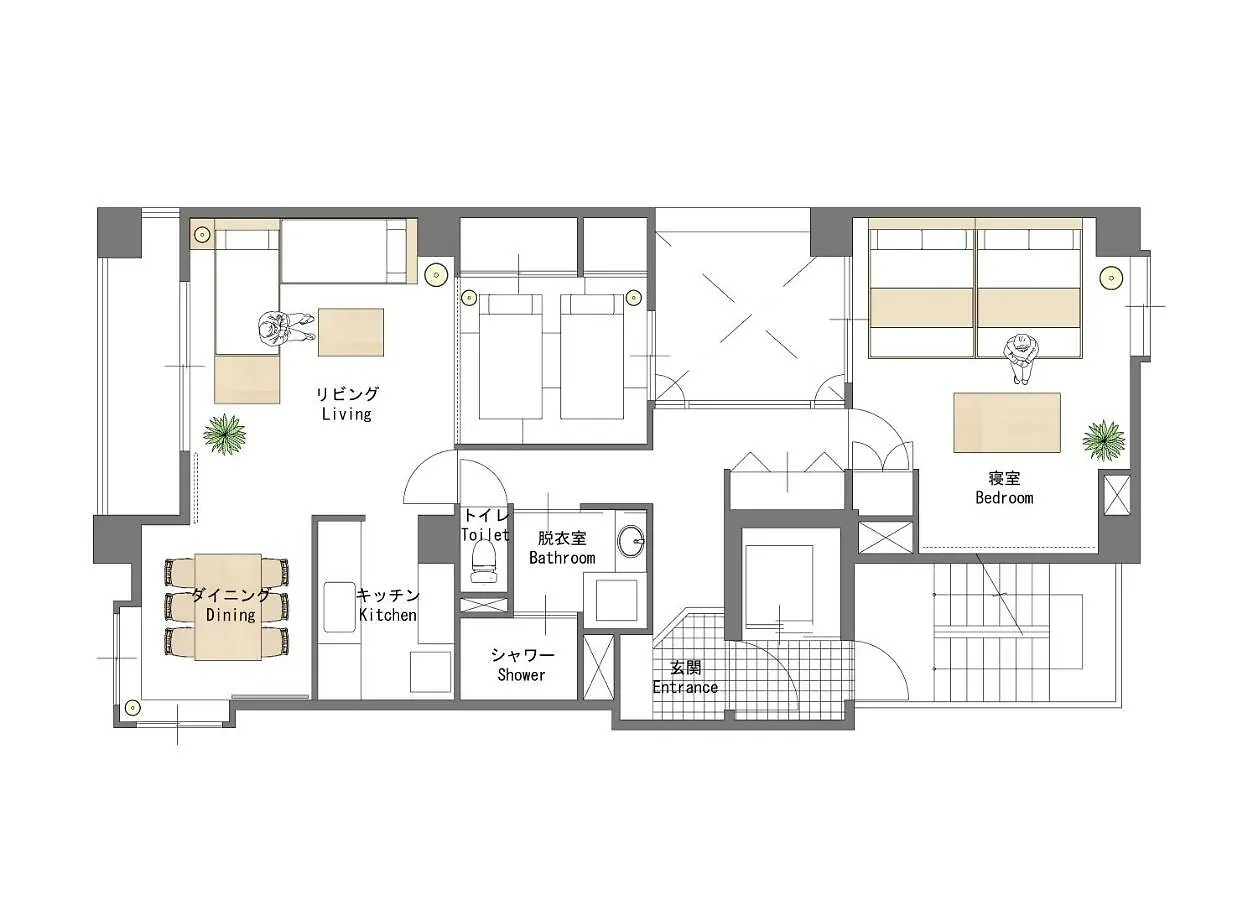Hakata Sir 4 Apartment Fukuoka